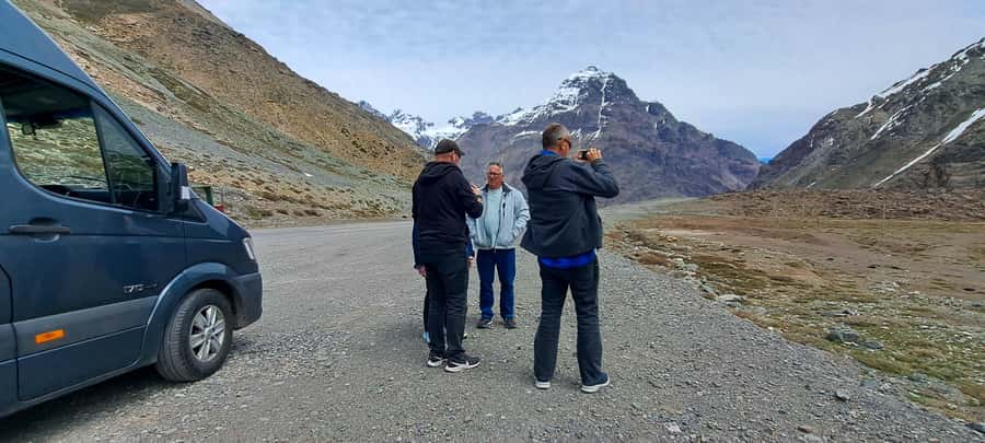Santiago: Inca Lagoon Tour with Local Vineyard and Tasting - Aconcagua and the road into the Andes
