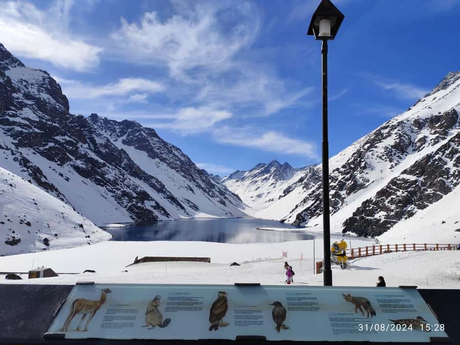 Santiago: Inca Lagoon Tour with Local Vineyard and Tasting - Portillo Ski Center and the international pass