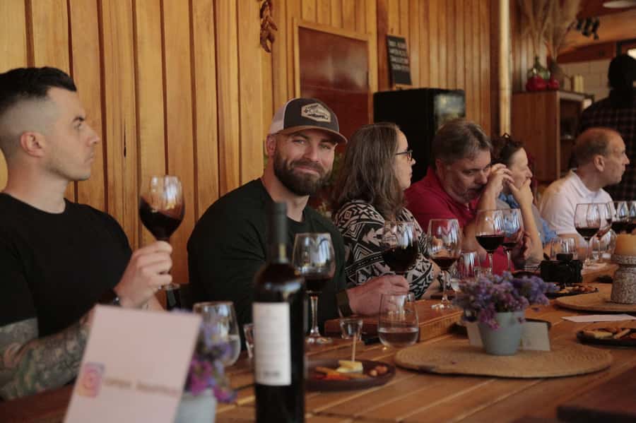 Santiago: Maipo Valley Wine Tasting Tour with 4 Vineyards - Undurraga adds history, scale, and a souvenir glass