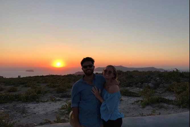 Santorini Sunset Wine Tour with Santo Winery Views - Transport makes the price easier to justify