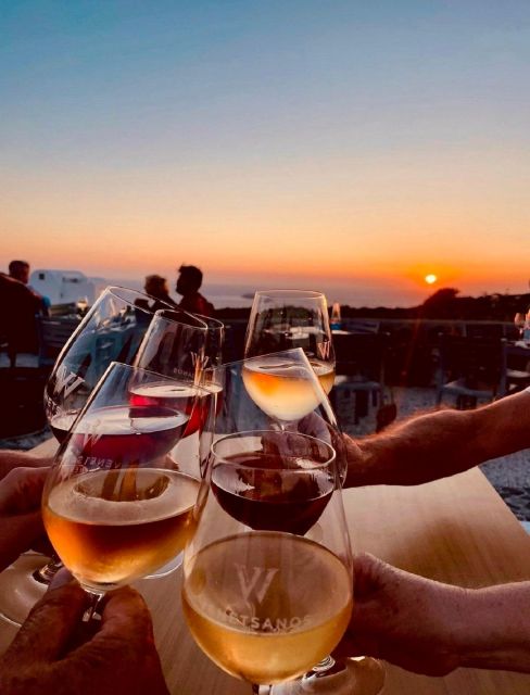 Santorini: Tour of Wineries with Wine Tasting & Food - Second winery: a five-course meal with matched wine