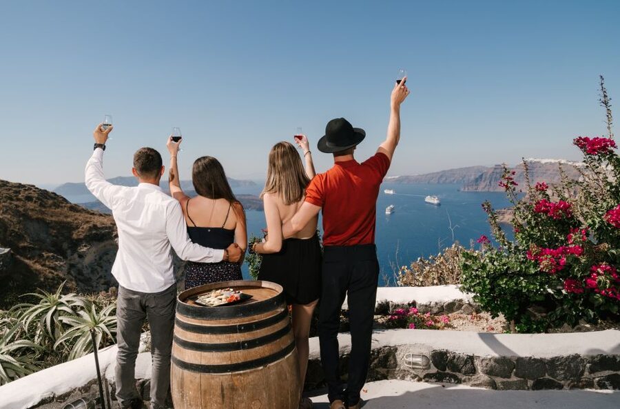 Santorini: Wine Tasting Tour to 3 Wineries with Transfer - What you are likely to taste