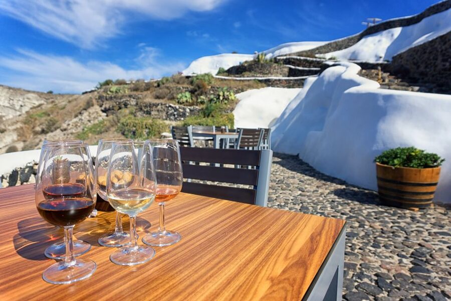 Santorini: Wine Tasting Tour to 3 Wineries with Transfer - Who should book this wine tour?