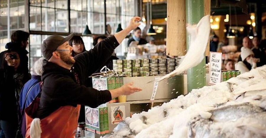 Seattle: Early-Bird Tasting Tour of Pike Place Market - Rain, crowds, and the walking format