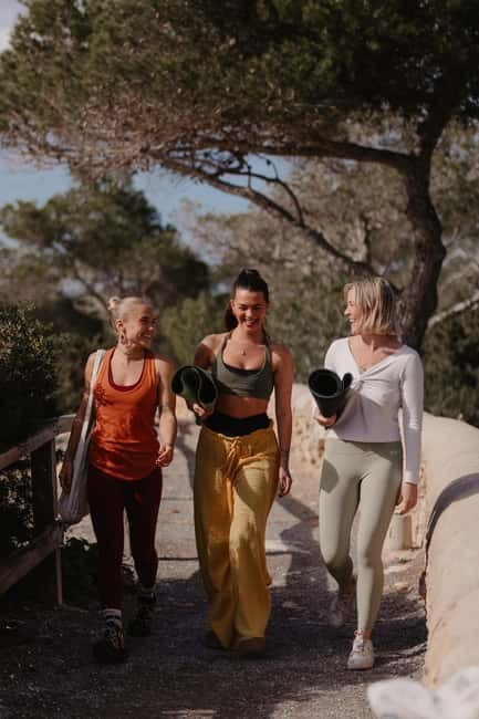 Secret Cove Yoga and Cava Experience in Ibiza Crystal Waters - Yoga with Ibiza’s sea as your studio