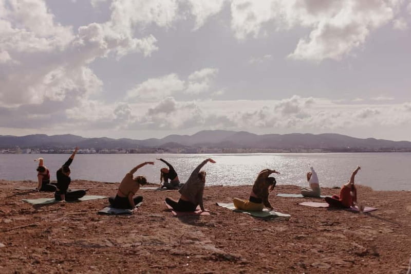 Secret Cove Yoga and Cava Experience in Ibiza Crystal Waters - Cava and a secluded cove