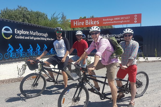 Self-Guided Biking Wine Tour (full day) in the Marlborough Region. - Starting at The Vines Village