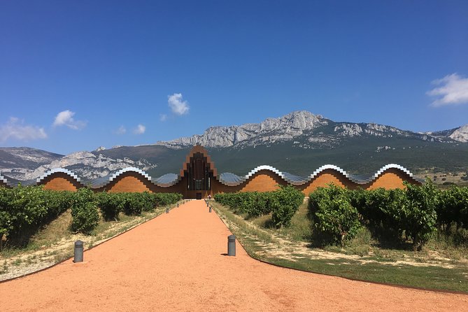 Semi-Private Rioja Tour of 3 Premium Wineries from Bilbao - Beneath the village in Haro