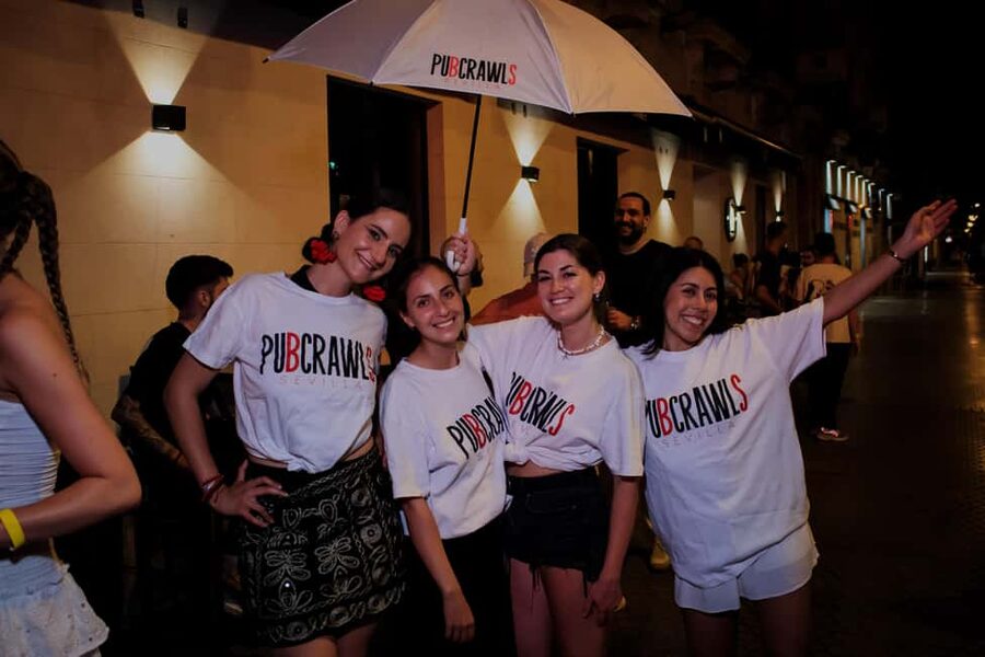 Seville: 3 Bars Pub Crawl + VIP Club Entrance & 3 Free Shots - What the first bar adds to the evening