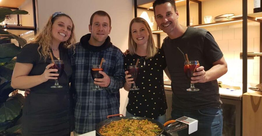 Seville: Paella and Sangria Experience - Watching the paella come together step by step