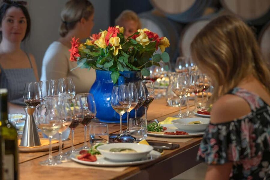 Siena: Organic Winery Tour and Wine Tasting - Inside the old cellar