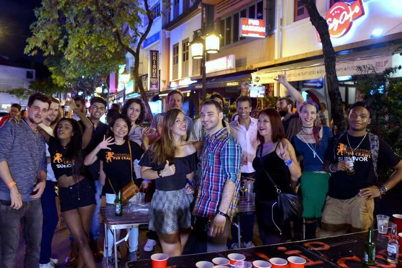 Singapore Pub Crawl - Party like a Local - Key things to know before you book