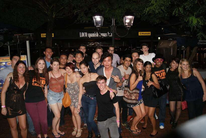 Singapore Pub Crawl - Party like a Local - Starting at Mogambo Bar at 7:30pm
