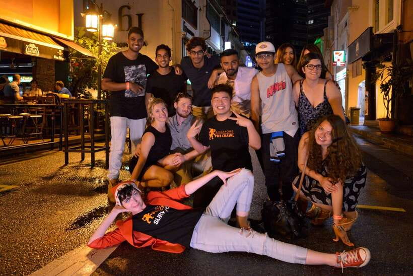 Singapore Pub Crawl - Party like a Local - What $39 gets you