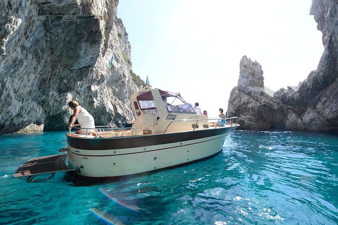 Small Group Capri Island Boat Ride with Swimming and Limoncello - Punta Carena Lighthouse and the return to port