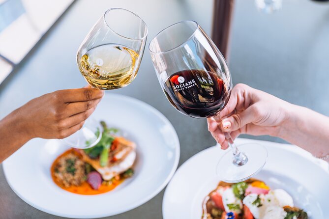 Small-Group Kumeu Wine Country Tour with Wine Tastings & Lunch - Soljans Estate Winery: lunch first, wine second