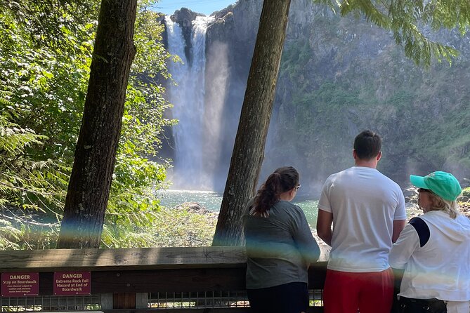 Snoqualmie Falls and Wineries Tour from Seattle - The upper and lower falls viewpoints