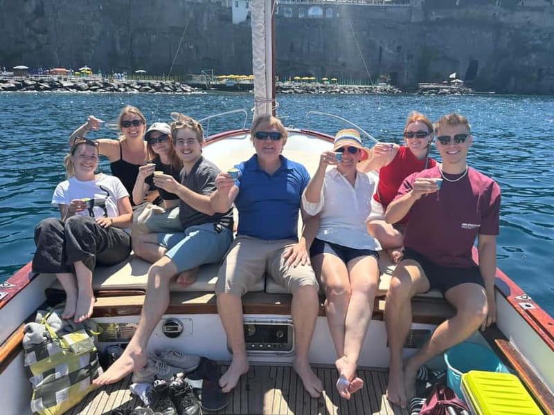 Sorrento: Boat Coastal Cruise with Swim and Limoncello - Key points to know before you book