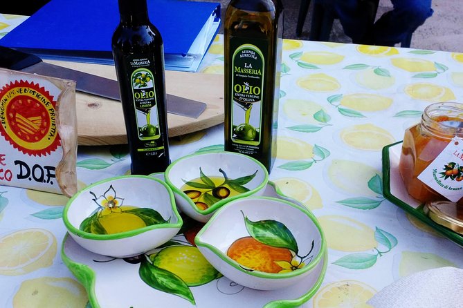 Sorrento Farm and Food Experience including Olive Oil, Limoncello, Wine tasting - Tastings that lead into lunch