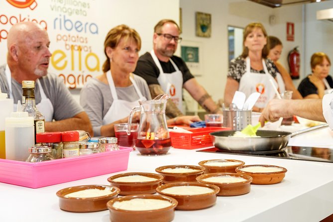 Spanish Cooking Class Paella Tapas and Sangria in Madrid - The chefs shape the experience