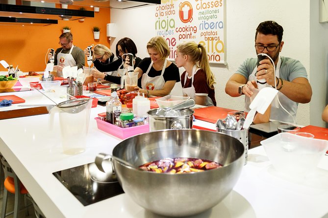 Spanish Cooking Class Paella Tapas and Sangria in Madrid - How much hands-on work should you expect?