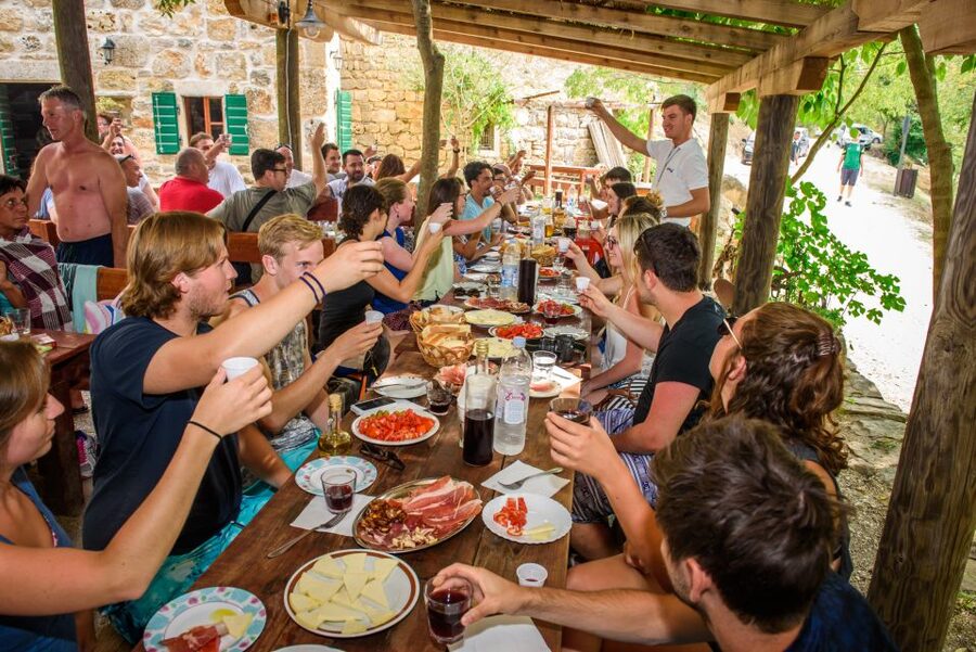 Split/Trogir: Krka National Park Day Trip with Wine Tasting - The return along the Dalmatian coast