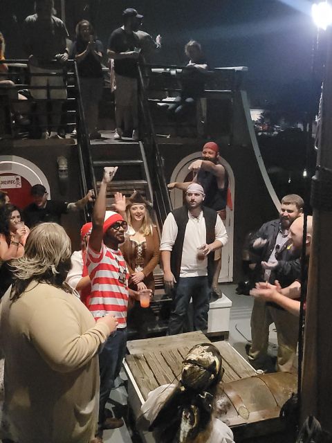 St. Augustine: The Black Raven Rum Runners Pirate Show (21+) - Seating and comfort on a moving pirate ship