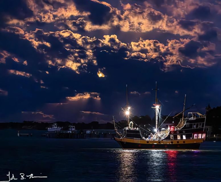 St. Augustine: The Black Raven Rum Runners Pirate Show (21+) - Boarding at the Municipal Marina
