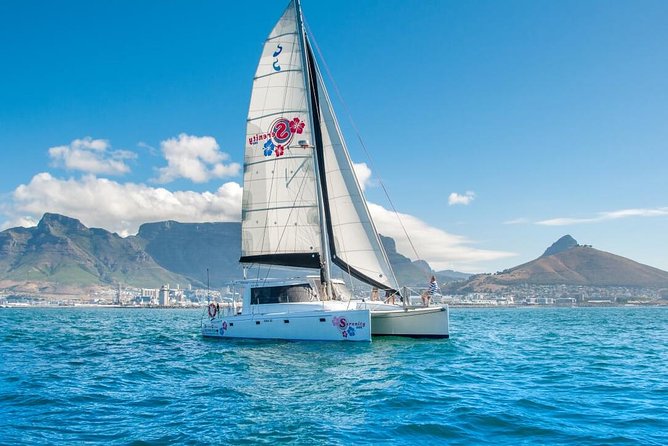 Sunset Champagne Cruise from Cape Town - The sunset view from Table Mountain to Lion’s Head