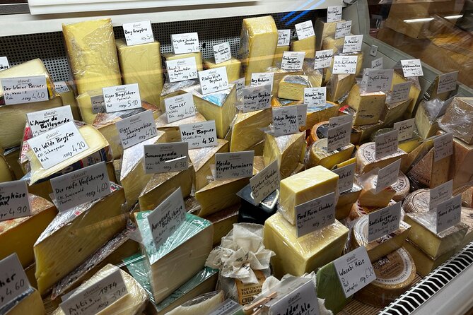 Swiss Cheese Tasting Experience | Basel - The flavor progression, from mild to strong