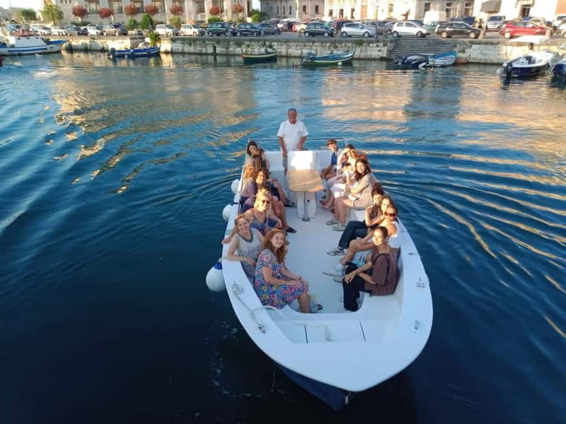 Syracuse: Ortigia Island & Sea Cave Boat Tour with Prosecco - Prosecco, music, and the feel of the boat