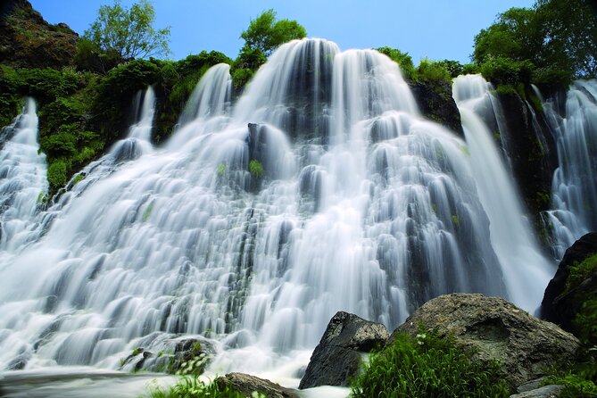Tatev & Shaki Waterfall Guided Group Tour with Wine Tasting - The Wings of Tatev crosses the Vorotan gorge
