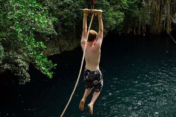 Tequila Tasting, Horseback Riding,ATV, Ziplines Cenote and Lunch - The cenote is the tour’s best reset