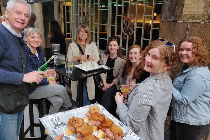 The Authentic Bilbao Pintxos, Food & Wine Tour with a Local - Wine, cider, and local drinks add real value
