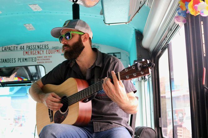 The Brew Bus: Austin Brewery Tour with Live Band - Stop three: finishing with beer, food, and a full bus