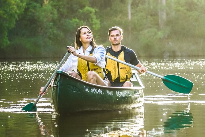 The Margaret River wine tour for people who don't do tours! - Canoeing on the actual Margaret River