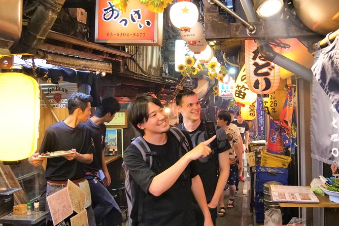 Tokyo Bar Hopping Tour in Shinjuku (All-You-Can-Drink + Dinner) - Stop three: Golden Gai or a sake bar