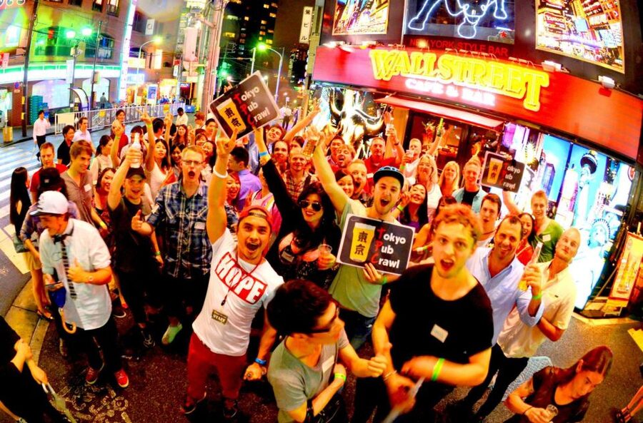 Tokyo: Pub Crawl and Bar Tour - The second bar adds games, music, and more shots