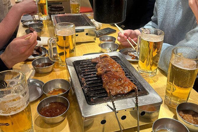Tokyo: Shinjuku Bar Hopping & Night Walking Tour - Food, drinks, and dietary limits