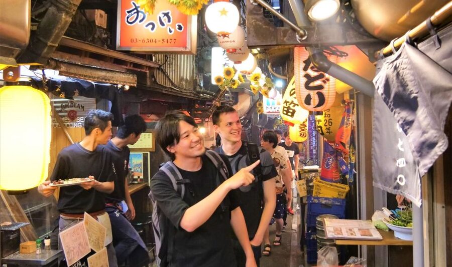 Tokyo: Shinjuku Bar Hopping with All-You-Can-Drink & Dinner - Omoide Yokocho: a first taste of old-style Shinjuku