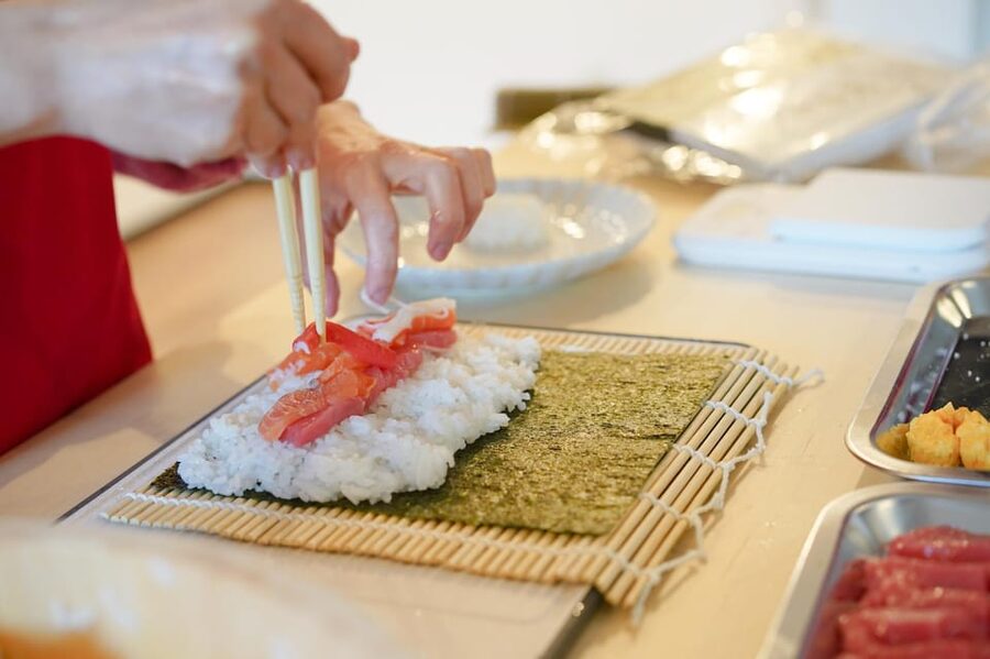 Tokyo: Sushi Cooking Class with Sake Tasting - The value of four hours and $112