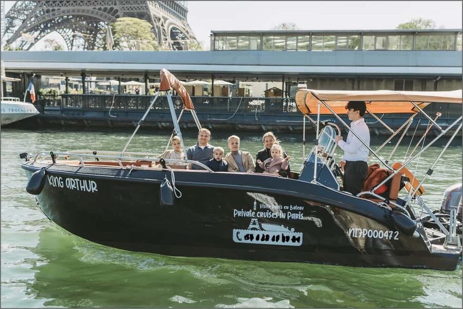 Top Private Cruises in Paris with Champagne + more surprises - The Eiffel Tower from the Seine