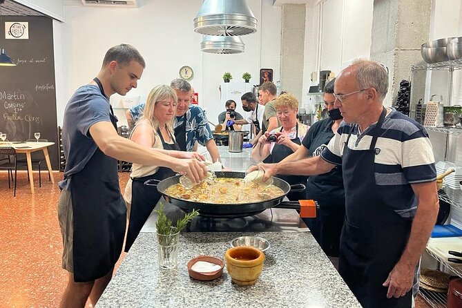 Valencian Paella Cooking Class, Tapas & Sangria - Evening - Sangria first, with tapas on the table