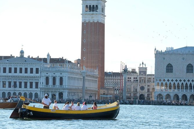 Venice Sunset Cruise by Typical Venetian Boat with Prosecco - Leaving Ospedale for St. Mark’s Basin