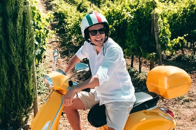 Vespa Tour with Lunch&Chianti Winery from Siena - The Chiantigiana road and the Tuscan view