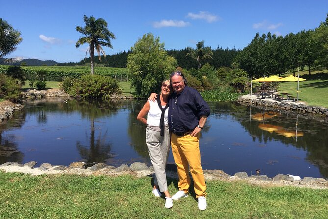 Vineyards Honey and Black Sand Beaches from Auckland - Soljans Estate Winery brings wine and lunch together