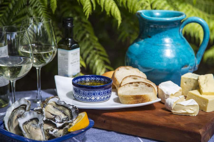 Waiheke Island Gourmet Food and Wine Tour with Lunch - Starting at Matiatia Wharf with Waiheke already in view