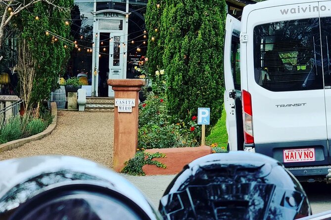 WAIHEKE ZEITGEIST Small Groups Ultra Boutique Off Grid Wine Tours - Meeting Grant at Matiatia