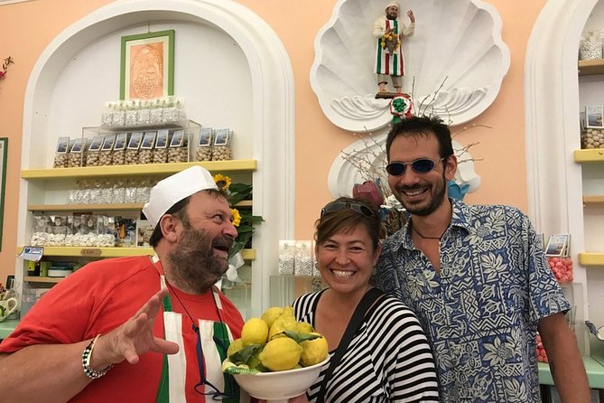 Walking Food Tour in Sorrento w/ Limoncello Factory Lemon Grove - Gelato, sweets, and the final walk back