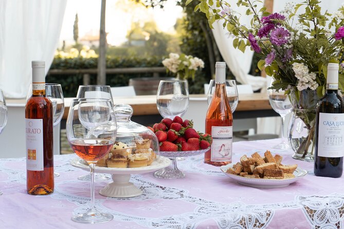 Wine and food tasting in an organic family winery - The hosts make the difference